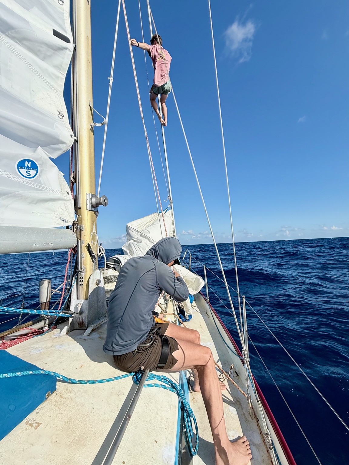 Rig climbing photo